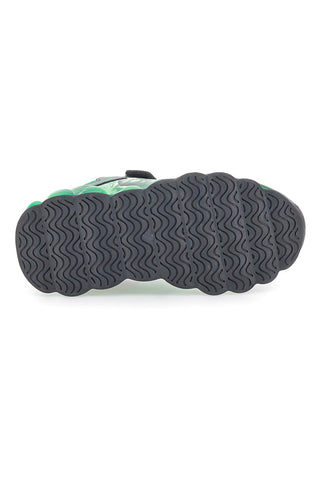 Grüne Sneakers mit Hulk-Lichtern R1010228S10