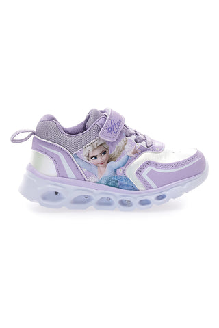Frozen D4310662S lila Schuhe mit Lichtern und Perlglanzeffekt