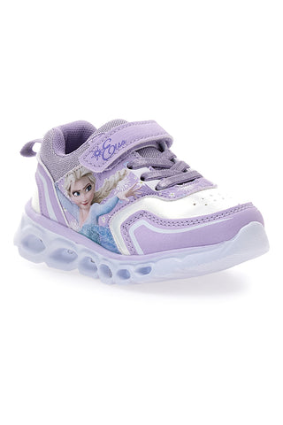 Frozen D4310662S lila Schuhe mit Lichtern und Perlglanzeffekt