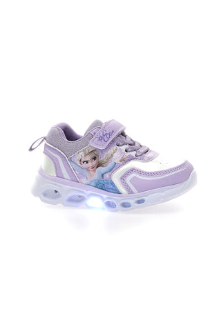 Frozen D4310662S lila Schuhe mit Lichtern und Perlglanzeffekt