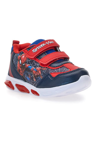 Scarpe blu con luci e dettagli rossi Spiderman R1310563S10