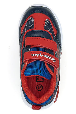 Scarpe blu con luci e dettagli rossi Spiderman R1310563S10