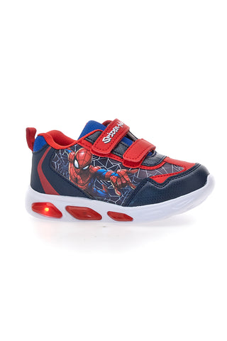 Scarpe blu con luci e dettagli rossi Spiderman R1310563S10