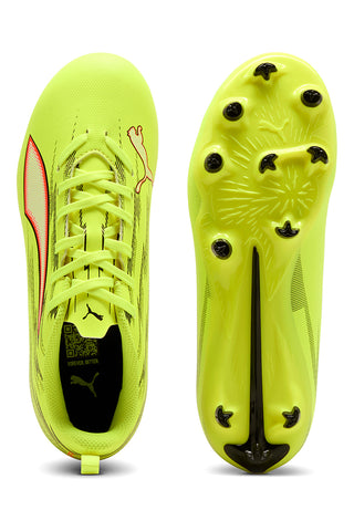 Scarpe da calcio gialle Puma Ultra 6 Play FG/AG