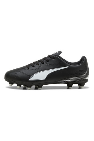 Scarpe da calcio nere per terreni naturali ed erba artificiale Puma Vitoria II FG/AG Jr