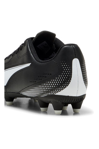 Scarpe da calcio nere per terreni naturali ed erba artificiale Puma Vitoria II FG/AG Jr