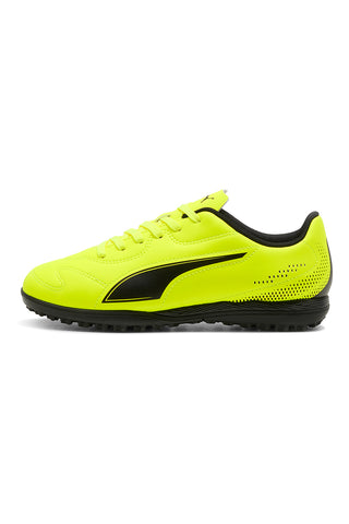 Scarpe da calcio gialle Puma Vitoria II TT da bambini