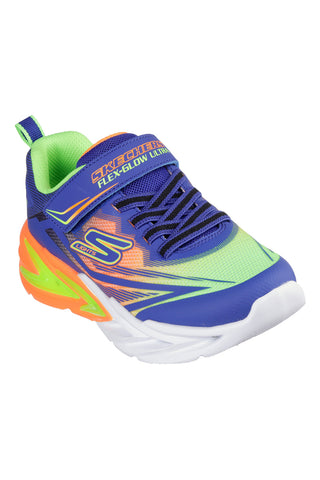 Sneakers blu con luci LED Flex-Glow Ultra Skechers