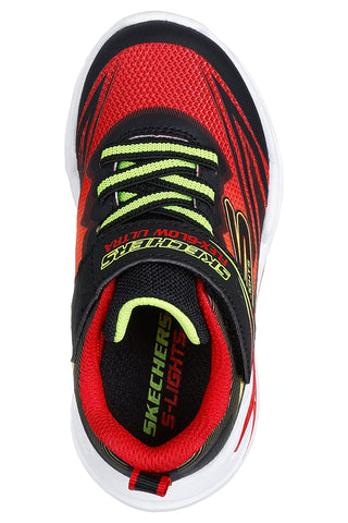 SKECHERS FLEX-GLOW ULTRA SCHWARZ/ROT