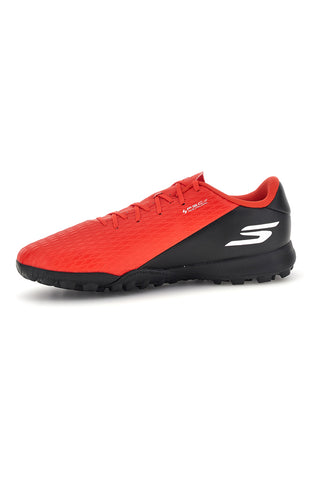 Rote Fußballschuhe mit Rasensohle Skechers SKX_2 JR YOUTH TF