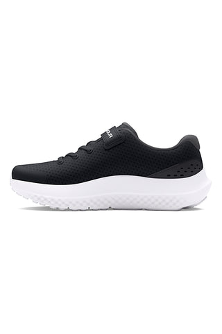 Under Armour BPS Surge 4 AC schwarz Mesh Turnschuhe für Kinder