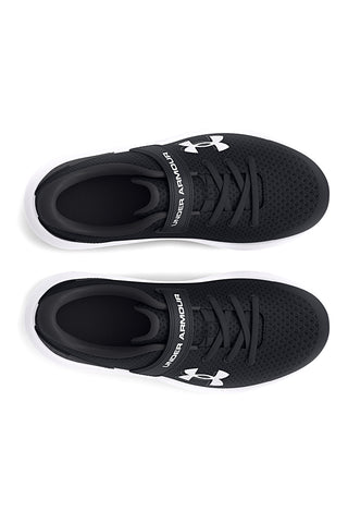 Under Armour BPS Surge 4 AC schwarz Mesh Turnschuhe für Kinder