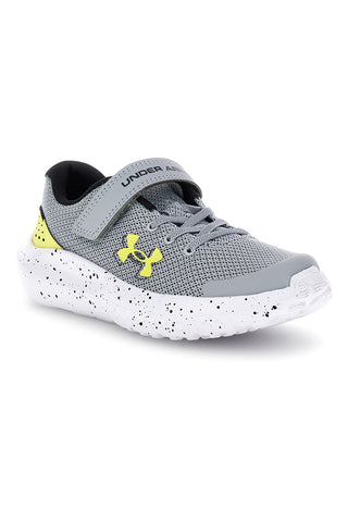 Sneakers grigie con chiusura a strappo Under armour BGS SURGE 4