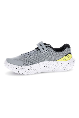 Sneakers grigie con chiusura a strappo Under armour BGS SURGE 4