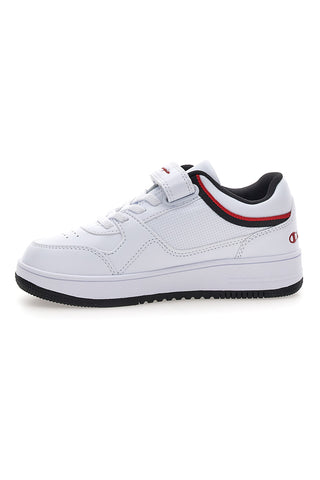 Trainer weißes synthetisches Obermaterial Champion Rd18 Low B Ps