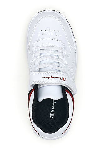 Trainer weißes synthetisches Obermaterial Champion Rd18 Low B Ps