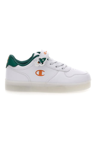 Champion GLW B PS weiße Turnschuhe mit Licht