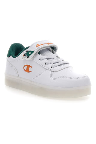 Sneakers bianche con luci Champion GLW B PS
