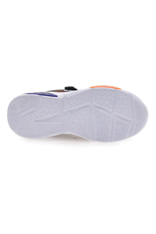 Schwarze Turnschuhe mit Beleuchtung und Riemen Champion Wave Tri B PS