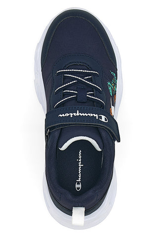 Blaue Turnschuhe mit Lichtern Champion Funfair Print U PS