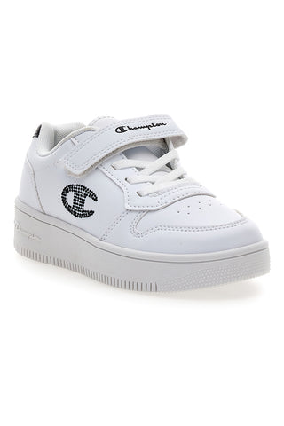 Champion RD18 Plattform Glitter G PS weiß Plattform Turnschuhe