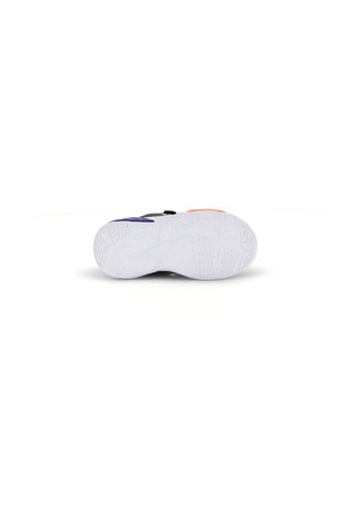 Scarpe blu arancioni con luci Champion Wave Tri B TD