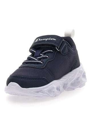 Blaue Turnschuhe mit leichter Befestigung Champion Funfair Print U TD Low Cut