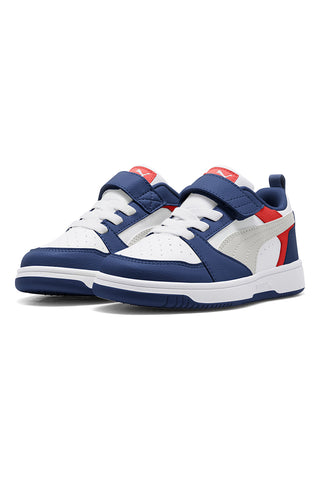 Blaue Turnschuhe Puma Rebound V6 Lo AC+ PS