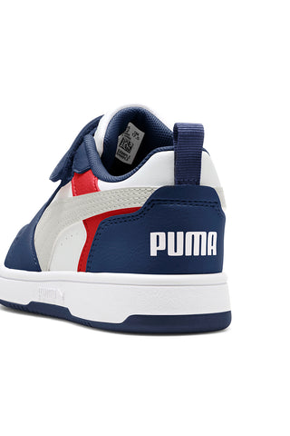 Blaue Turnschuhe Puma Rebound V6 Lo AC+ PS