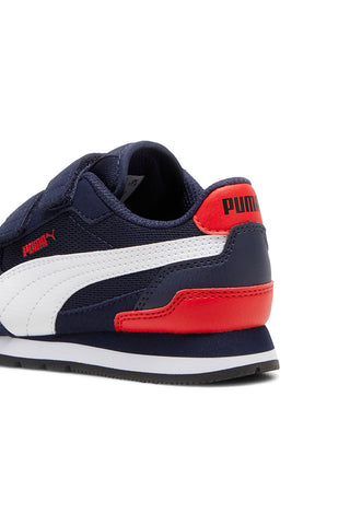 Blau Laufstil Schuhe mit Riemen Puma ST Runner v4 Mesh V PS