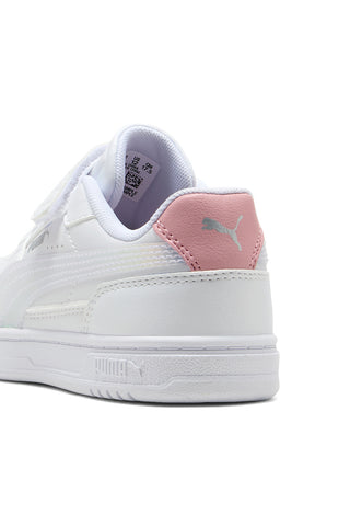 Weiße Turnschuhe mit Riemen und Schnürsenkeln Puma Caven III Holo 2.0 AC+ PS