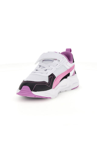 Scarpe bianche rosa nere con chiusura a strappo e lacci elastici Puma Trinity 2 LT Jelly Heaven AC+ PS