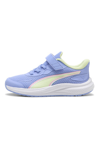 Lila Laufstil Schuhe mit Riemen Puma Skyrocket 2 AC+ PS