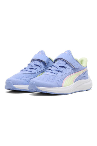 Lila Laufstil Schuhe mit Riemen Puma Skyrocket 2 AC+ PS