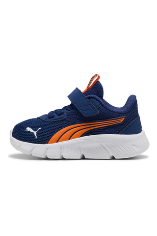 Puma Flexfocus Modern AC Inf blau orange leicht atmungsaktiv Turnschuhe