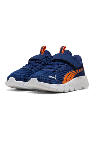 Puma Flexfocus Modern AC Inf blau orange leicht atmungsaktiv Turnschuhe