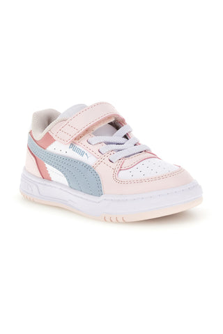 Sneakers rosa con strappo e lacci elastici Puma Caven III Block Ac + Inf
