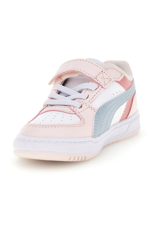 Sneakers rosa con strappo e lacci elastici Puma Caven III Block Ac + Inf
