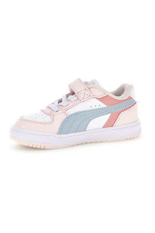 Sneakers rosa con strappo e lacci elastici Puma Caven III Block Ac + Inf