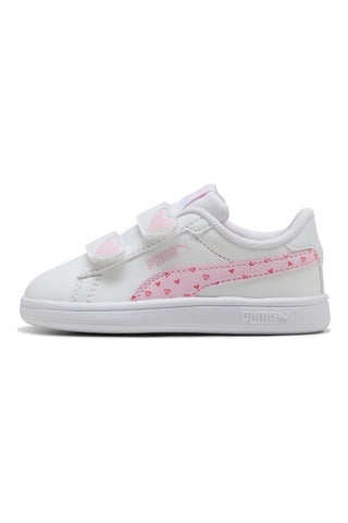 Puma Smash 3.0 Hearty V Inf weiß rosa Schuhe
