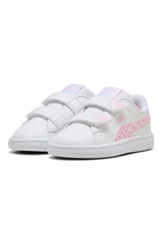 Puma Smash 3.0 Hearty V Inf weiß rosa Schuhe