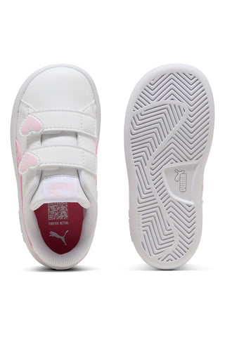 Puma Smash 3.0 Hearty V Inf weiß rosa Schuhe