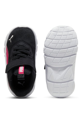 Scarpe nere rosa con chiusura a strappo Puma FlexFocus Modern AC+ Inf