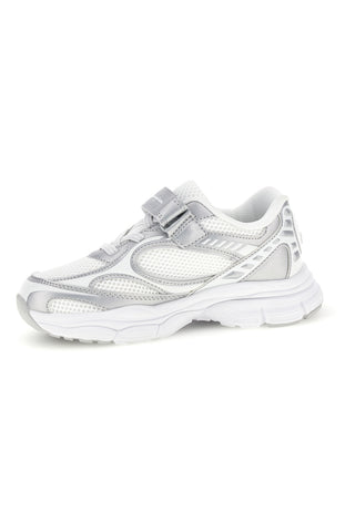 Sneakers bianche con strap e lacci elastici Champion RT25 U PS