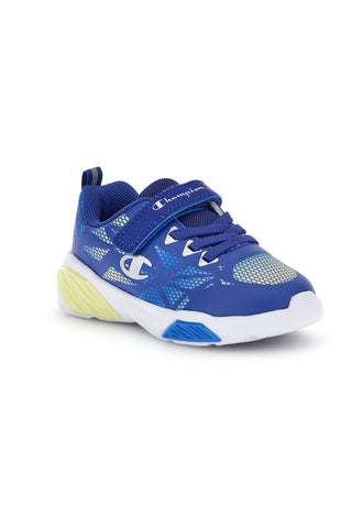 Scarpe blu azzurre con luci Champion Wave Tri B TD
