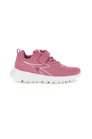 Sneakers rosa con chiusura a strappo Diadora Evo Run Ps