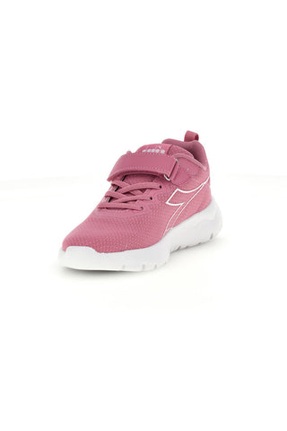 Sneakers rosa con chiusura a strappo Diadora Evo Run Ps