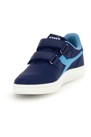 Diadora Bonny S Ps blau Turnschuhe mit doppelten Riemen