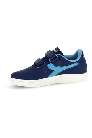 Diadora Bonny S Ps blau Turnschuhe mit doppelten Riemen