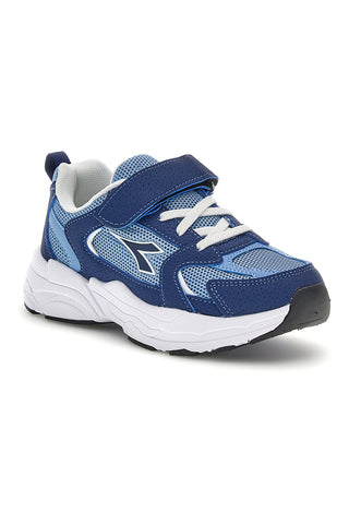 Blau Klettverschluss Schuhe Diadora Alley PS